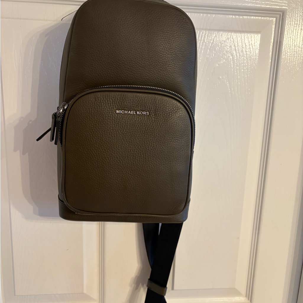 Michael Kors Unisex Backpack In Olive